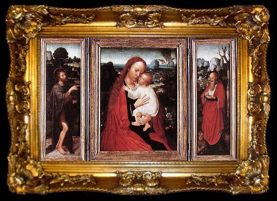 framed  Adriaen Isenbrant Triptych, ta009-2
