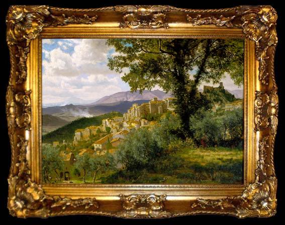 framed  Albert Bierstadt Olevano, ta009-2