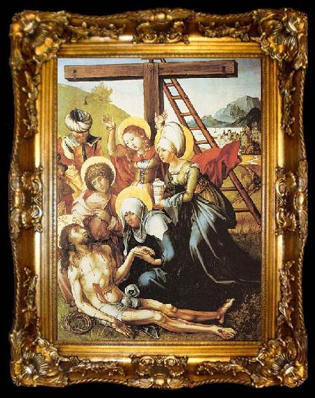 framed  Albrecht Durer Die sieben Schmerzen Maria, Mitteltafel, ta009-2