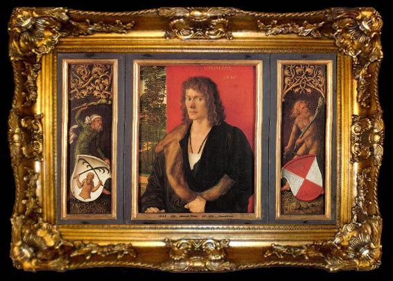 framed  Albrecht Durer Portrat des Oswald Krell, ta009-2