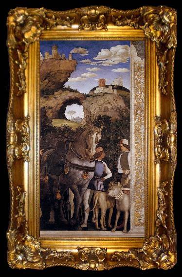 framed  Andrea Mantegna Suite of Cardinal Francesco, ta009-2