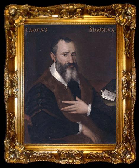 framed  Bartolomeo Passerotti Carlo Sigonio, ta009-2