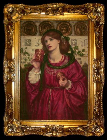 framed  Dante Gabriel Rossetti The Loving Cup, ta009-2