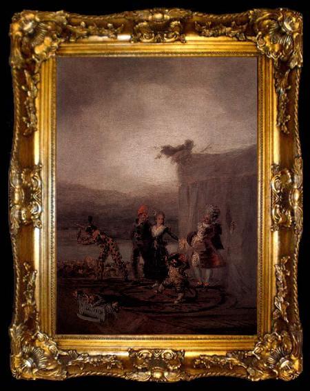 framed  Francisco de Goya Wanderkomodianten, ta009-2