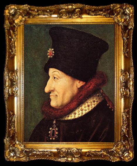framed  French school Philip the Bold, ta009-2