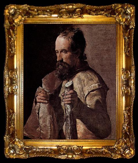 framed  Georges de La Tour Hl. Jacobus der Jungere, ta009-2