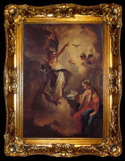 framed  Giovanni Battista Tiepolo The Annunciation, ta009-2