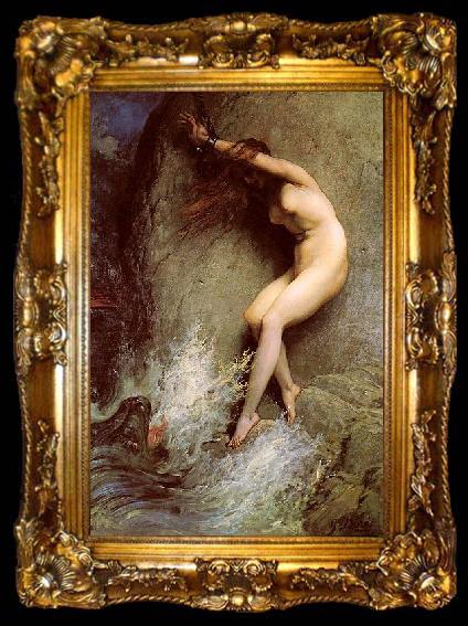 framed  Gustave Dore Andromeda, ta009-2