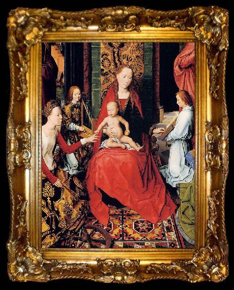 framed  Hans Memling St John Altarpiece, ta009-2