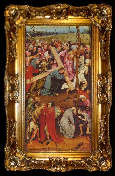 framed  Hieronymus Bosch Christ Carrying the Cross, ta009-2