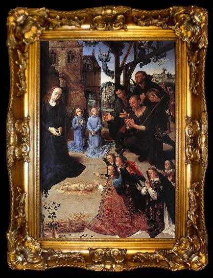framed  Hugo van der Goes The Adoration of the Shepherds, ta009-2