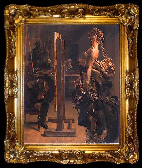 framed  Jacek Malczewski Painter