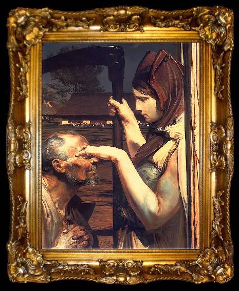 framed  Jacek Malczewski Death, ta009-2