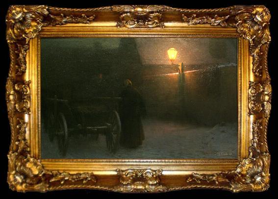 framed  Jakub Schikaneder Snow, ta009-2