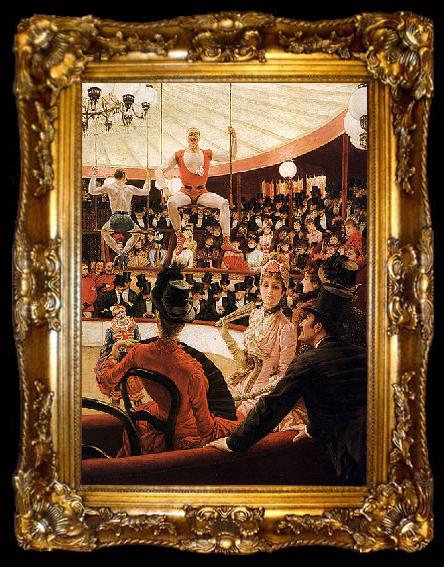 framed  James Tissot Women of Paris, ta009-2