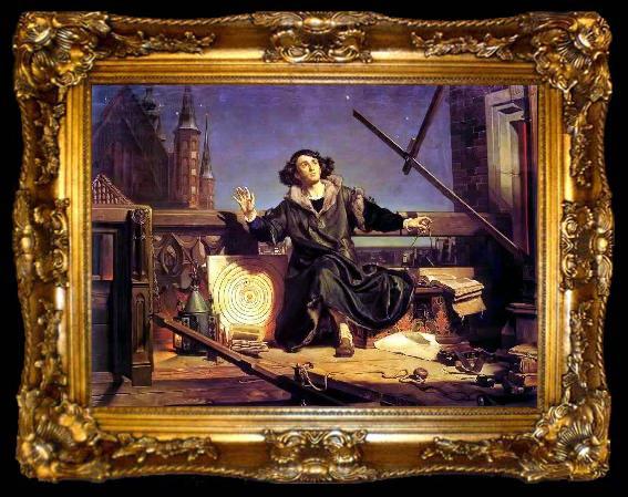 framed  Jan Matejko Astronomer Copernicus, ta009-2