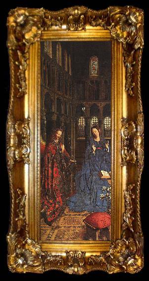 framed  Jan Van Eyck The Annunciation, ta009-2