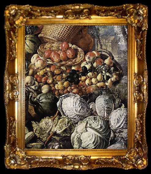 framed  Joachim Beuckelaer Market Woman with Fruit, ta009-2