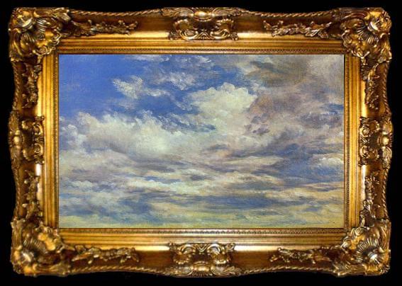 framed  John Constable Wolken-Studie, ta009-2