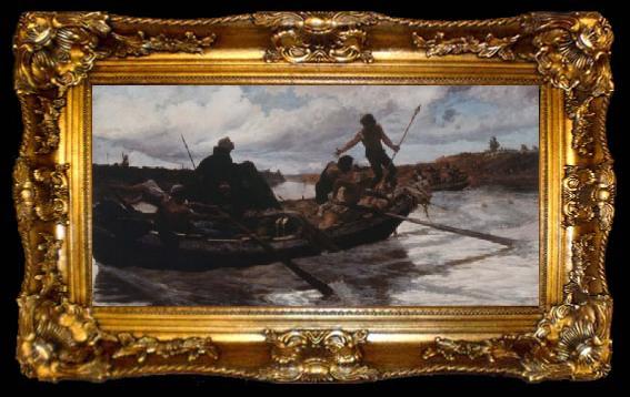 framed  Joris van Son La fuga di Papa Eugenio IV, ta009-2