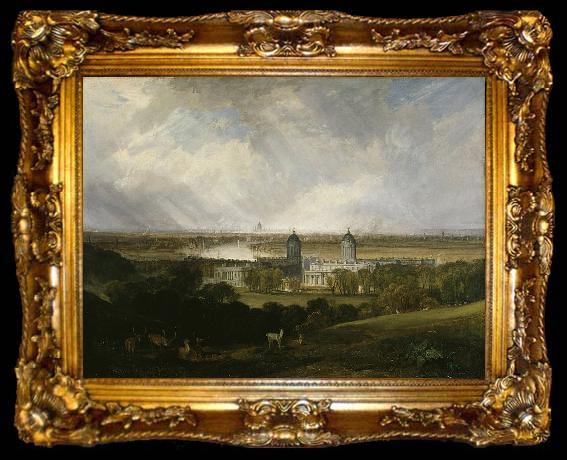 framed  Joseph Mallord William Turner London from Greenwich Park, ta009-2