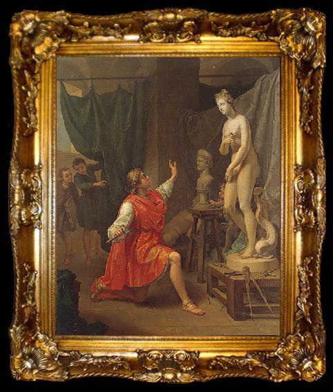framed  Laurent Pecheux Pygmalion and Galatea, ta009-2