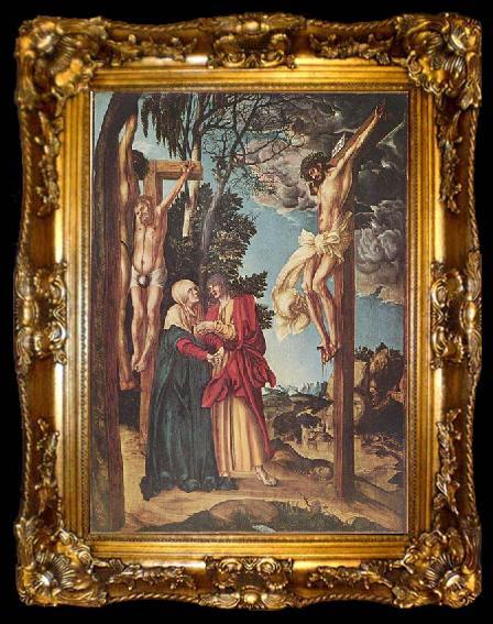 framed  Lucas Cranach Kreuzigung Christi, ta009-2