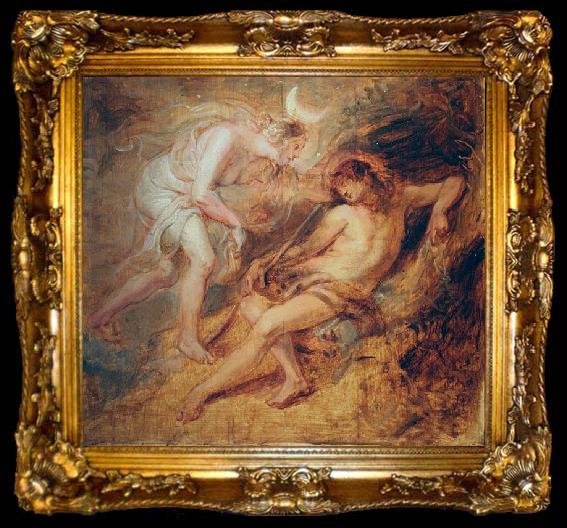 framed  Peter Paul Rubens Diana and Endymion, ta009-2