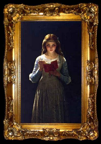 framed  Pierre Auguste Cot Ophelia, ta009-2