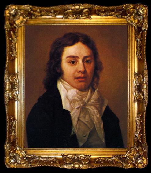 framed  Pieter van Dyke Portrait of Samuel Taylor Coleridge, ta009-2