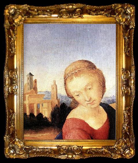 framed  RAFFAELLO Sanzio Madonna and Child with the Infant St John, ta009-2