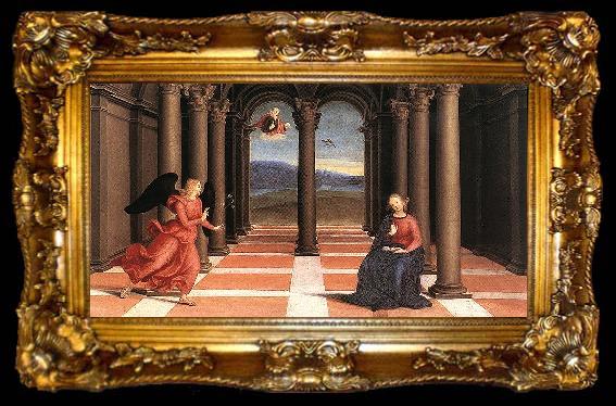 framed  RAFFAELLO Sanzio The annunciation, ta009-2