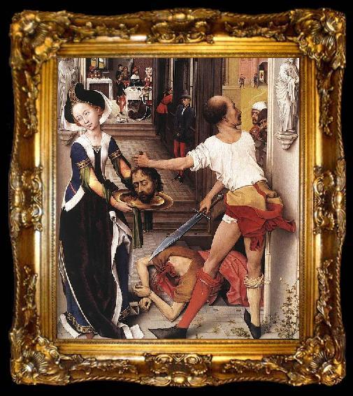 framed  Rogier van der Weyden St John Altarpiece, ta009-2