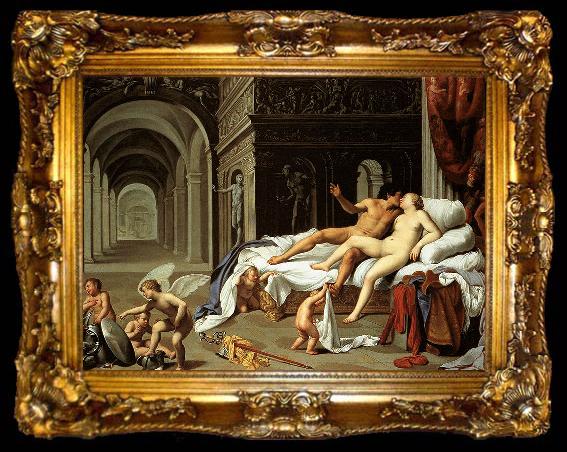 framed  SARACENI, Carlo Venus and Mars, ta009-2