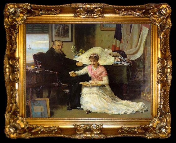 framed  Sir John Everett Millais North-West Passage, ta009-2