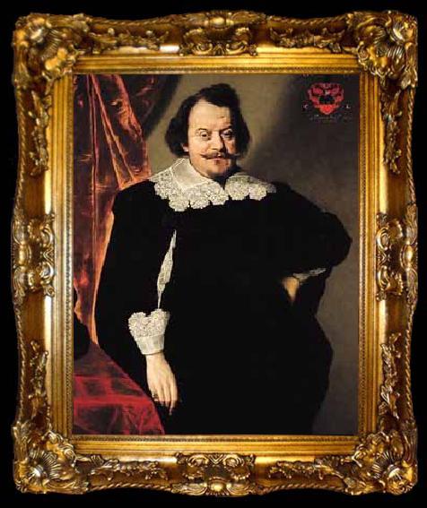 framed  Bartholomaus Spranger Portrait of Guglielmo Orsetti, ta009-2