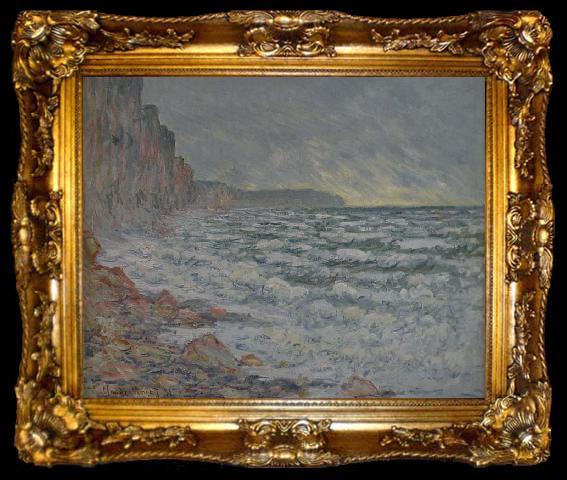 framed  Claude Monet Fecamp, bord de mer, ta009-2