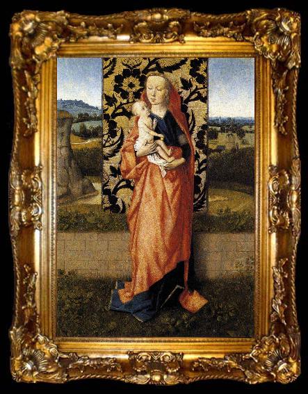 framed  Dieric Bouts Virgin and Child, ta009-2