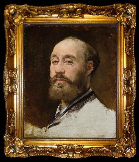 framed  Edouard Manet Jean Baptiste Faure, ta009-2