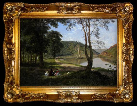 framed  Francis Danby View of the Avon Gorge, ta009-2