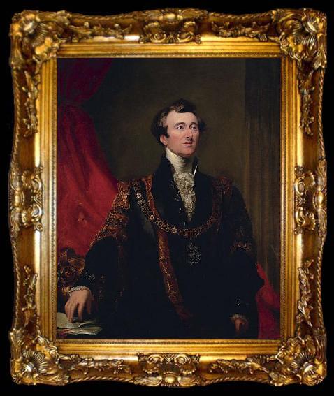 framed  George Hayter John Jonson, Lord Mayor of London in 1845, ta009-2