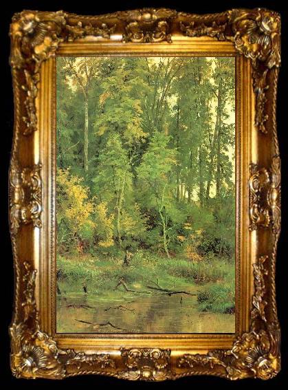 framed  Ivan Shishkin Approaching Autumn, ta009-2