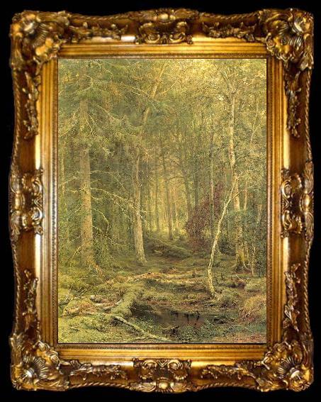 framed  Ivan Shishkin Backwoods, ta009-2