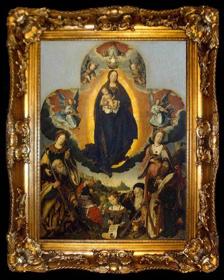 framed  Jan provoost The Coronation of the Virgin, ta009-2