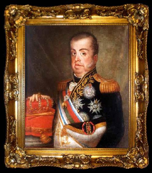 framed  Jean-Baptiste Deshays John VI of Portugal, ta009-2