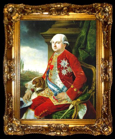 framed  Johann Zoffany Duke Ferdinando I of Parma, ta009-2