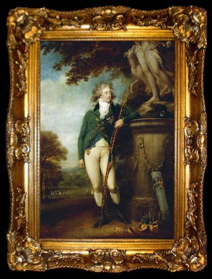 framed  John Russell Portrait of George IV, ta009-2