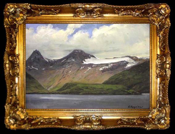 framed  Knud Bergslien Fjordbunn, ta009-2