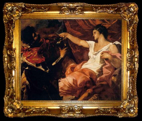 framed  Maffei, Francesco Mythological Scene, ta009-2