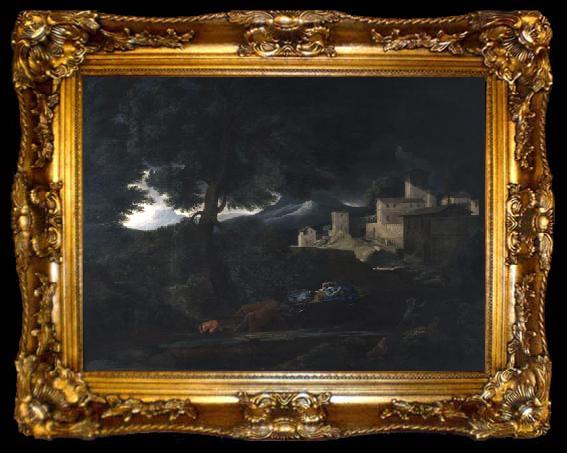 framed  Nicolas Poussin L orage, ta009-2